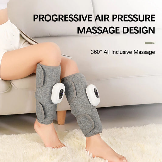 Massage Jambes Sans Fil 360° – Compression Air & Relaxation Musculaire