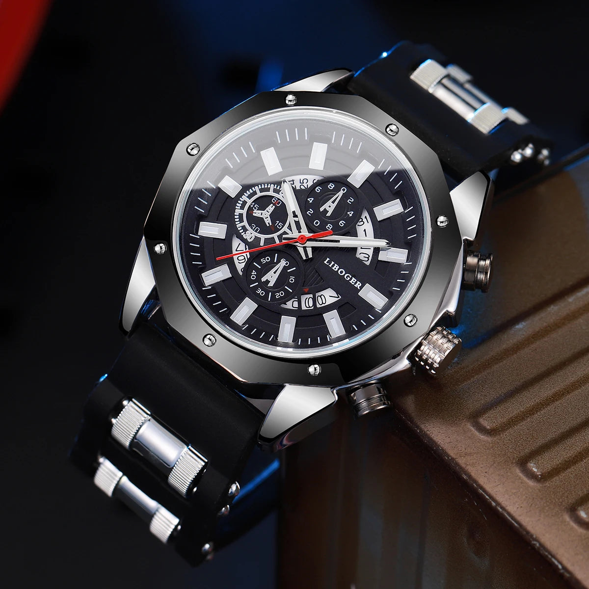 Montre Homme – Sport Élégant & Quartz Précis