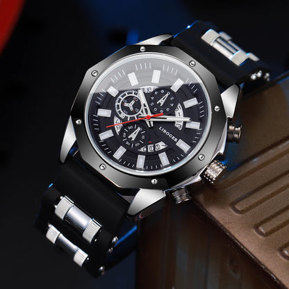 Montre Homme – Sport Élégant & Quartz Précis