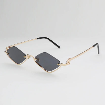 Lunettes YY96 – Lunettes de Soleil Cat Eye Métal & Glamour