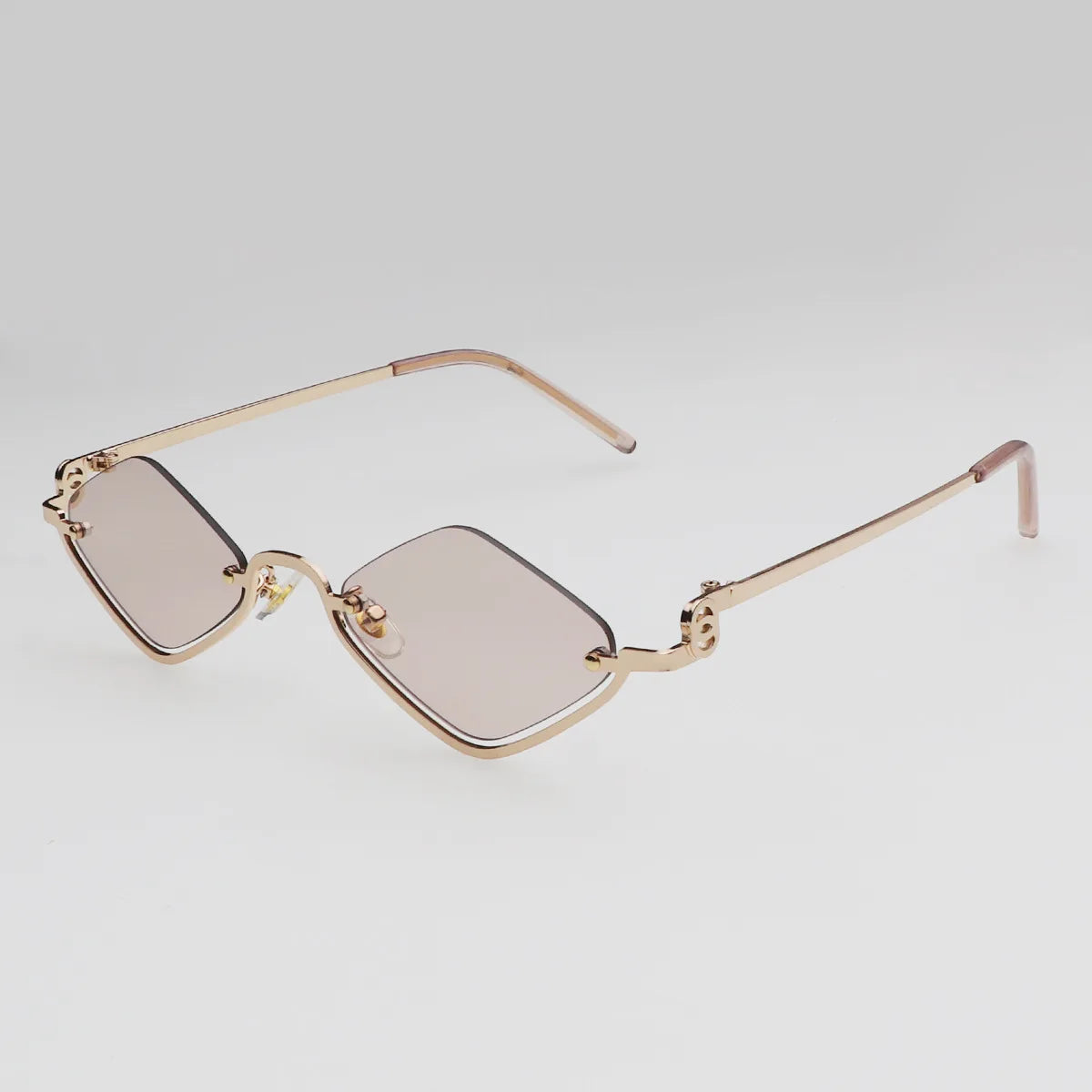 Lunettes YY96 – Lunettes de Soleil Cat Eye Métal & Glamour