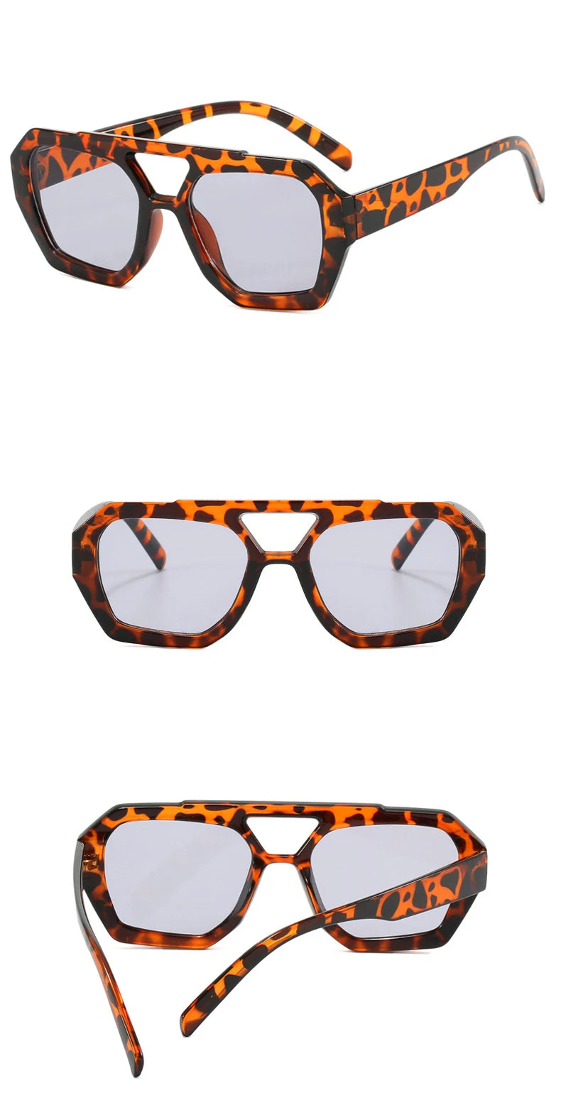 Lunettes A203 – Monture Carrée & Style Rétro-Chic