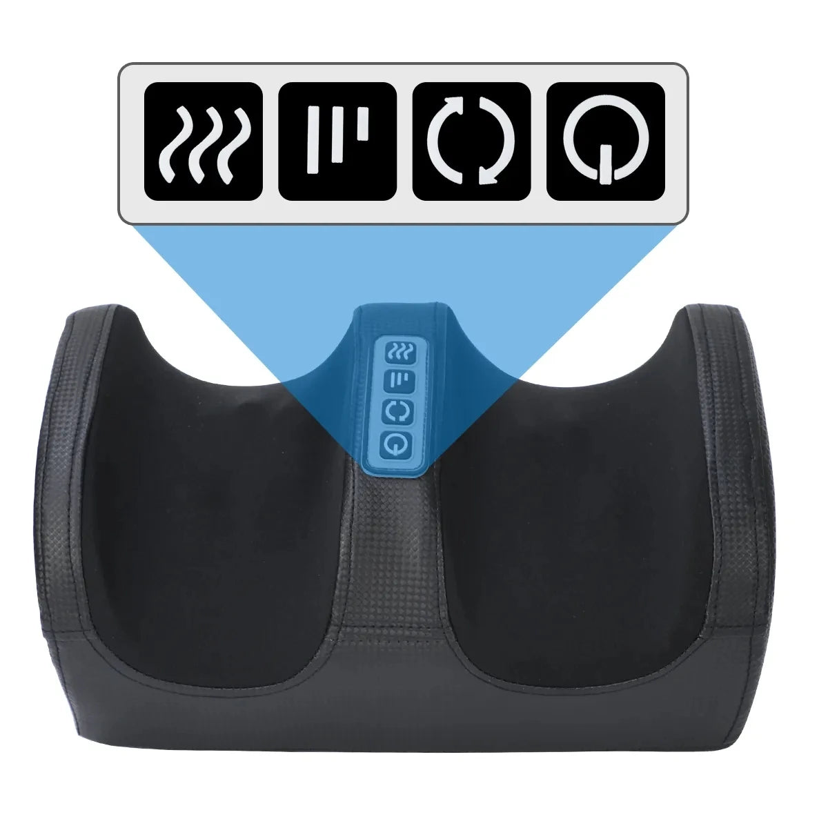 Appareil de Massage Pieds & Mollets – Shiatsu Chauffant et Pétrissage Profond