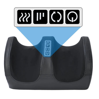 Appareil de Massage Pieds & Mollets – Shiatsu Chauffant et Pétrissage Profond