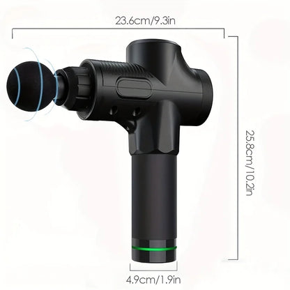 Pistolet de Massage Profond – 6 ou 30 Vitesses | Recharge USB-C