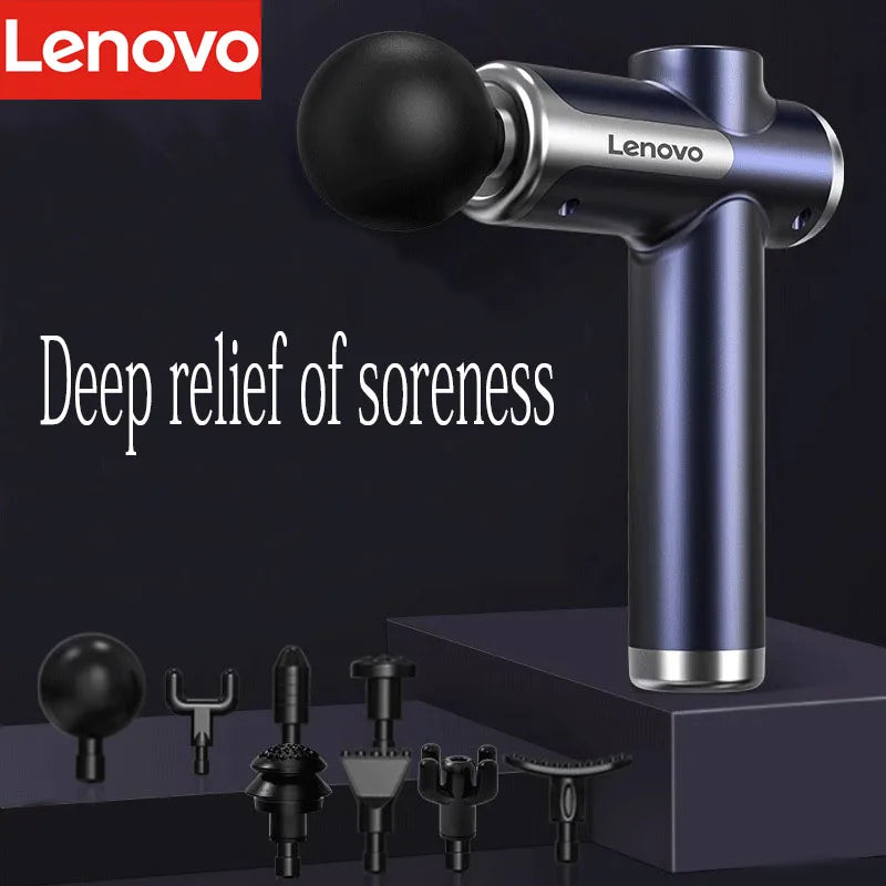 Pistolet de Massage Professionnel Lenovo – Séries N2 & N3 | 6 à 8 Têtes
