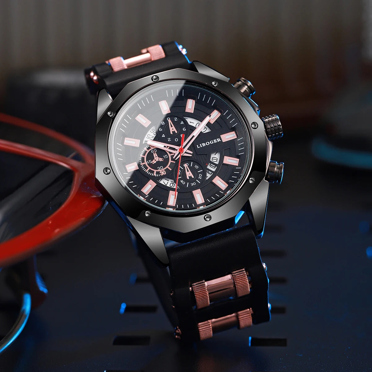 Montre Homme – Sport Élégant & Quartz Précis