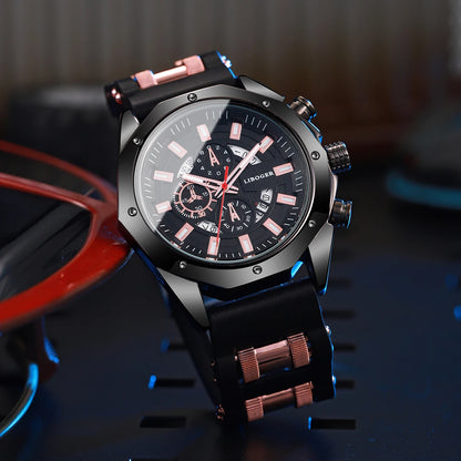Montre Homme – Sport Élégant & Quartz Précis