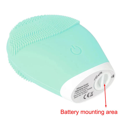 Brosse Nettoyante Visage Électrique en Silicone