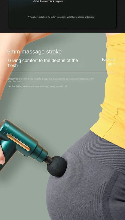 Mini Pistolet de Massage Musculaire – Recharge USB-C (5 couleurs)