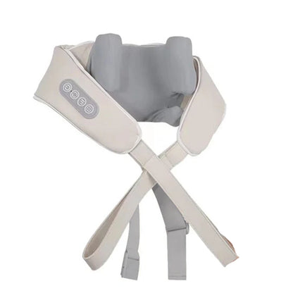 Massage Chauffant Épaules & Nuque – Écharpe Massante 6D