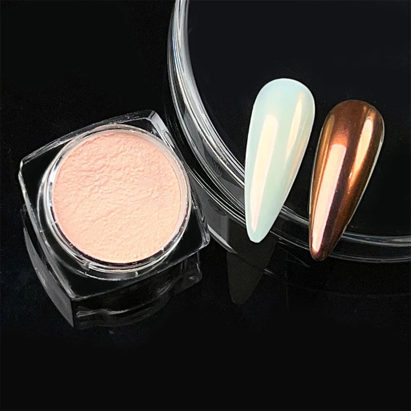 Poudre de pigmentation pour ongle