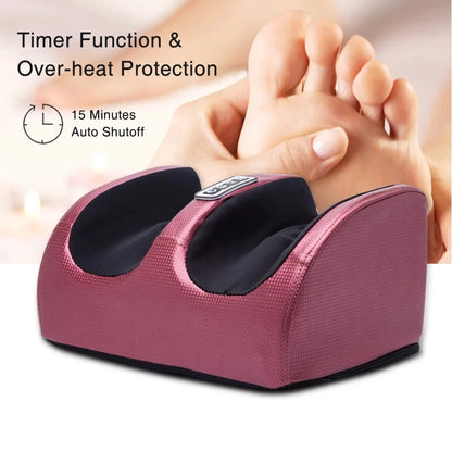 Appareil de Massage Pieds & Mollets – Shiatsu Chauffant et Pétrissage Profond