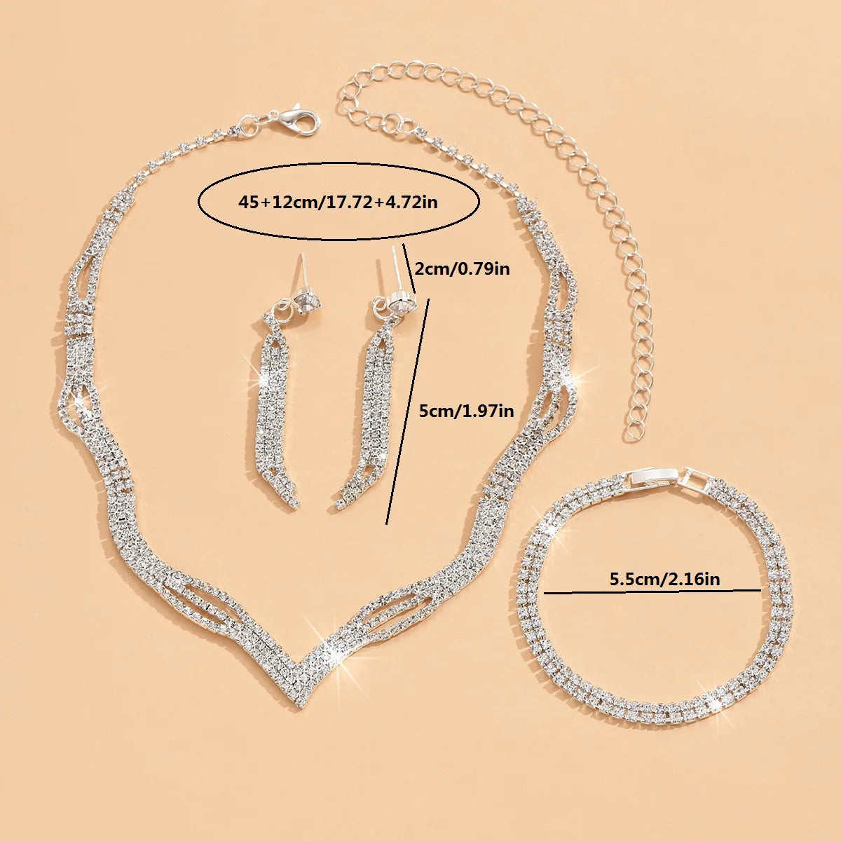 Parure Cristalline – Collection Griffes & Lumière (Édition Élégance)