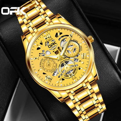 Montre OPK8135 – Harmonie Mécanique (Édition Dual-Ton)