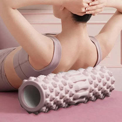 Rouleau de Massage Yoga & Fitness – Étirement Musculaire & Récupération