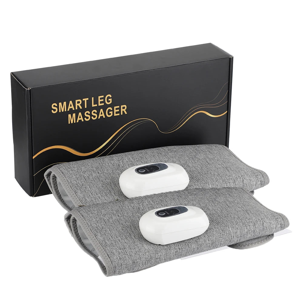 Massage Jambes Sans Fil 360° – Compression Air & Relaxation Musculaire