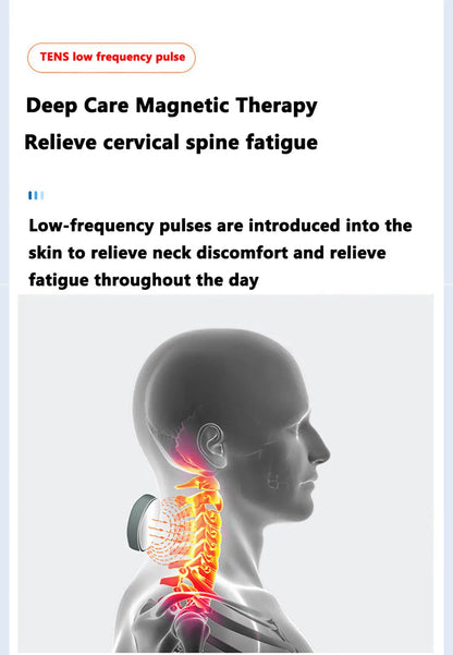 Collier de Massage Intelligent Cervical – Chauffant & Ergonomique