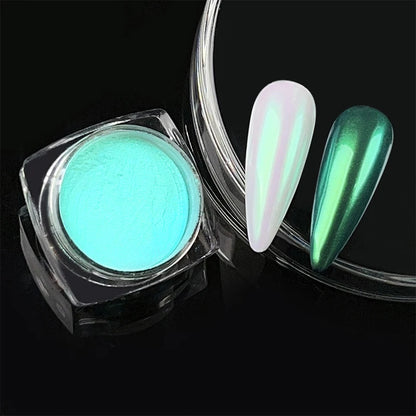 Poudre de pigmentation pour ongle