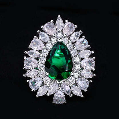 Parure Royale Émeraude – Bijoux Mariée Luxe 4 Pièces
(Édition Limitée – Style Dubaï 2024)
Référence : ZY-DZ279
Prix : 149,90 € (au lieu de 179,90 €)