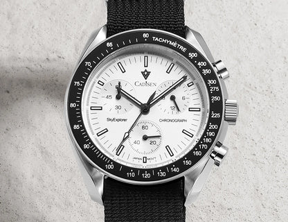 CADISEN C7064 – Chronographe Prestige VK68 (Édition Sport Vintage)