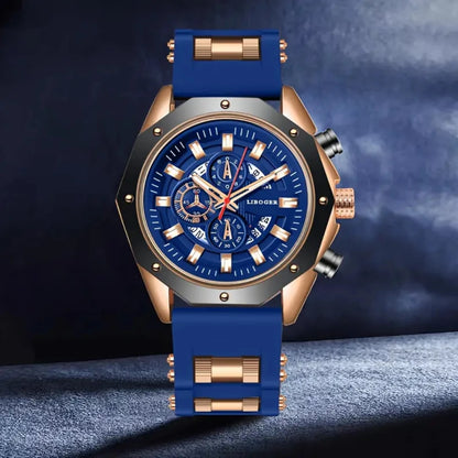 Montre Homme – Sport Élégant & Quartz Précis