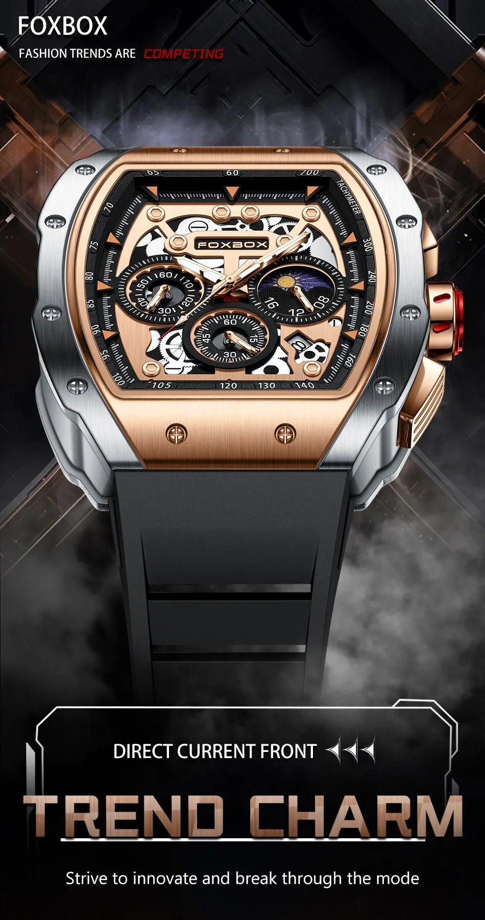 Montre FOXBOX 0015 – Édition Limitée LUXE SPORT (par LIGE)